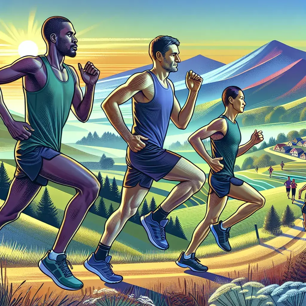 Representation of Hill Training Techniques for Marathon Runners