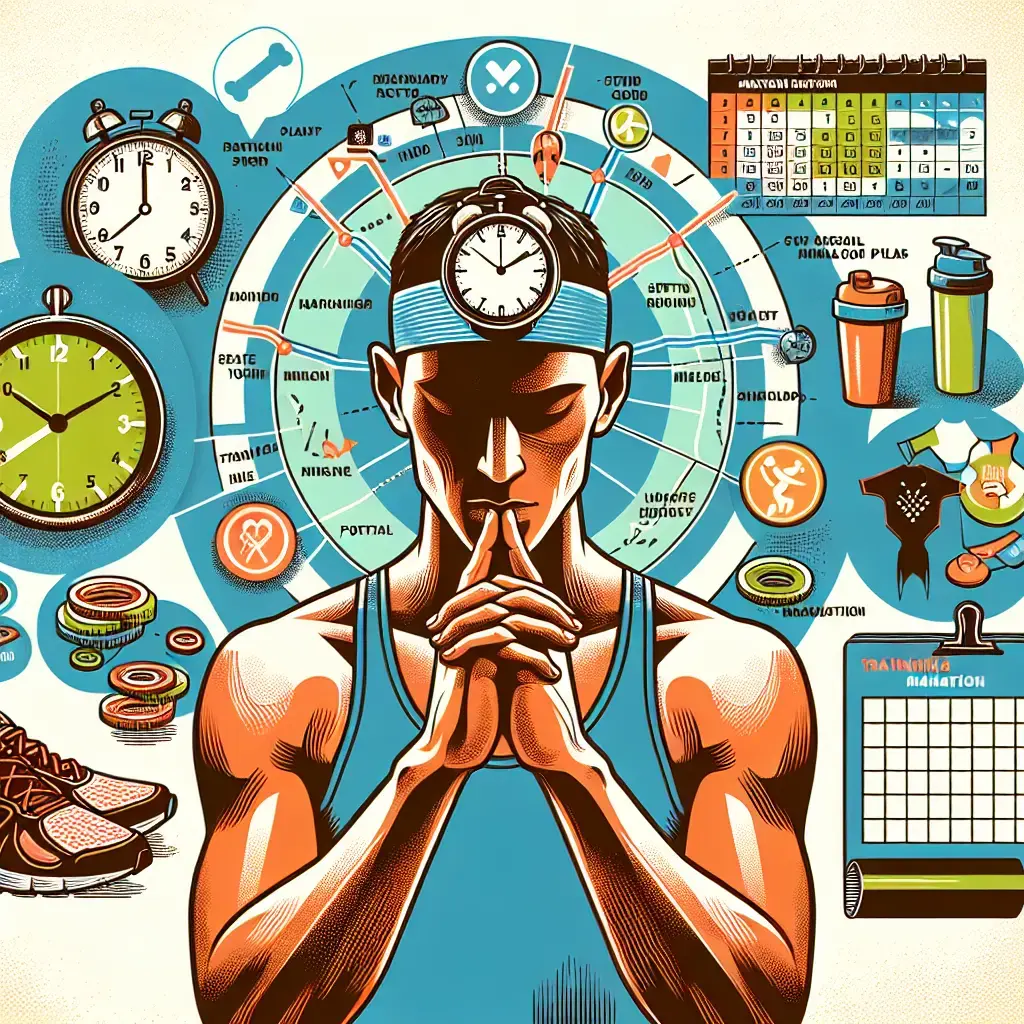 Representation of Mental Preparation Techniques for Marathon Training