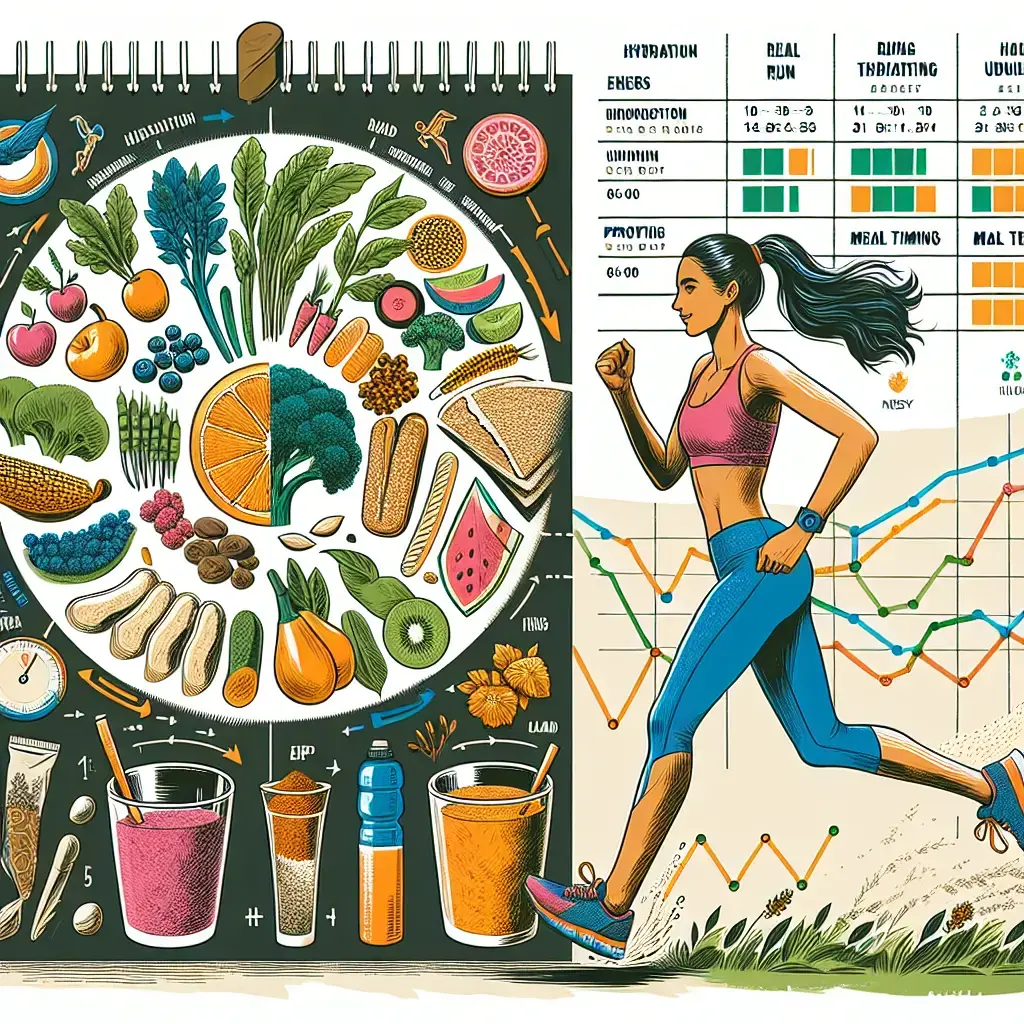 Representation of Nutrition Strategies for Marathon Training