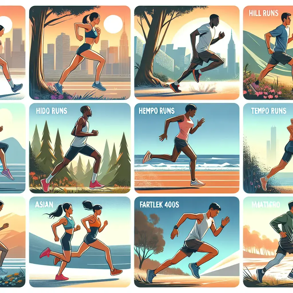 Representation of Speed Workouts to Enhance Marathon Performance